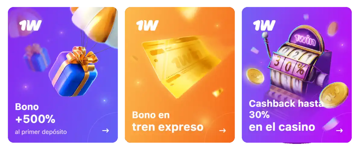 1Win Apuestas Bonos